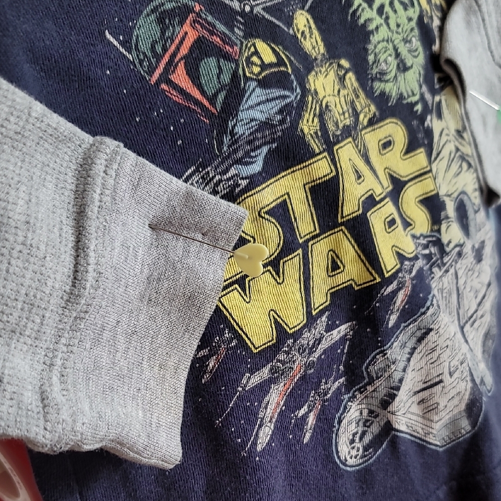 Star Wars Kids Jacket - Black and Gray with Iconic Print - Picture 3 of 5
